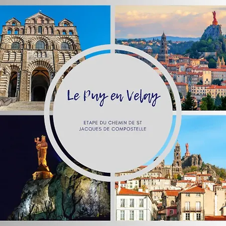 La Parenthese Ponote - Hammam - Wifi - Center Апартаменты Le Puy-en-Velay